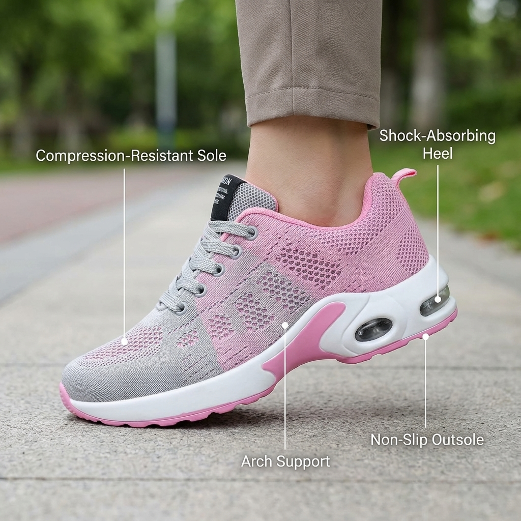 Orthora Pro | Ergonomic Shoes for All-Day Foot, Knee & Back Pain Relief
