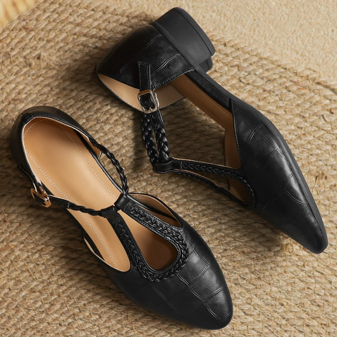 Katharina | Orthopaedic Leather Mary Janes