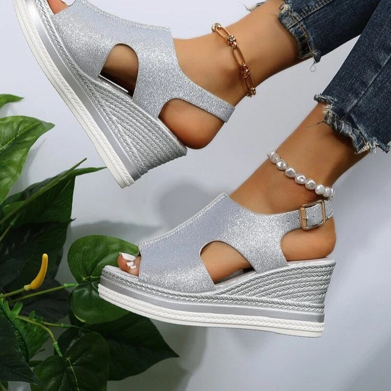 Maeve | Relaxed Wedge Sandals