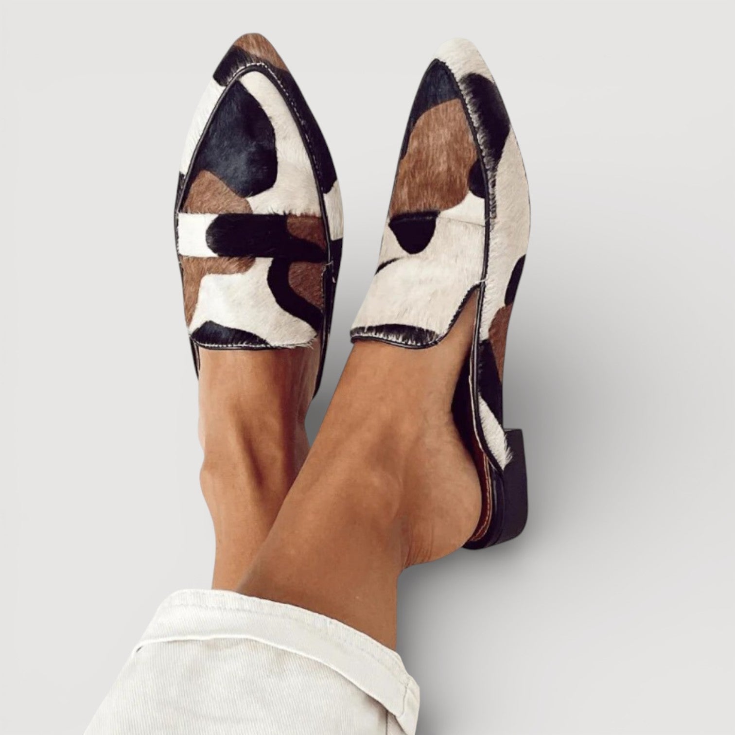 Margot | Abstract Slip-On Statement Loafers