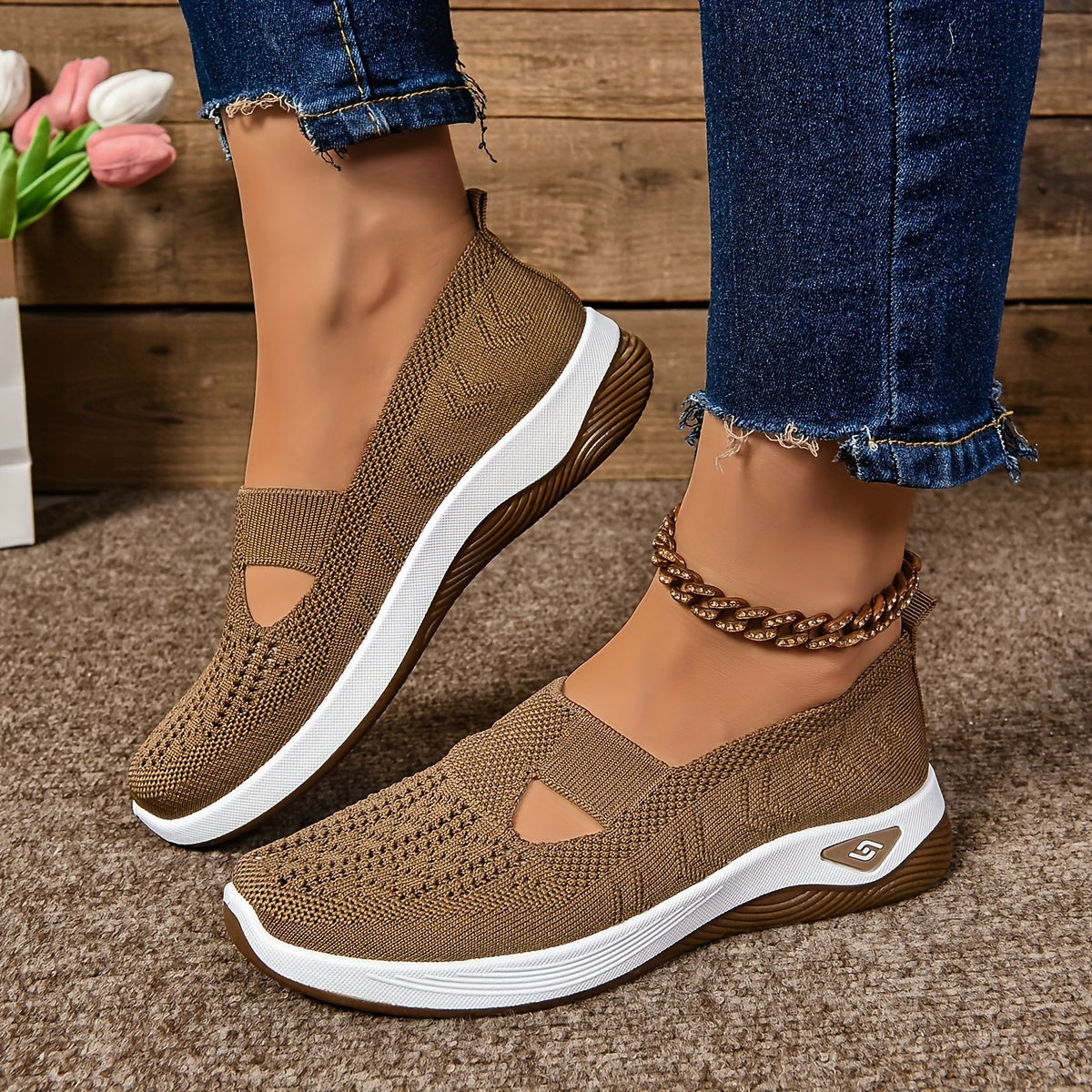 Odette | Non-slip Orthopaedic Shoes + FREE INSOLES