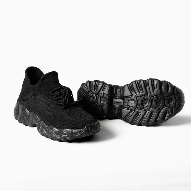 Nisa | Orthopaedic Stretch-Knit Sneakers For Hard & Long Working Days