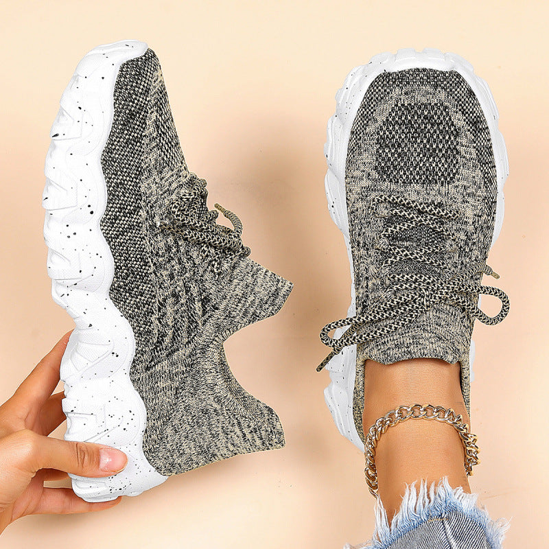 Nisa | Orthopaedic Stretch-Knit Sneakers For Hard & Long Working Days