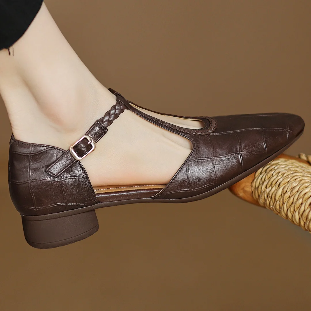 Katharina | Orthopaedic Leather Mary Janes