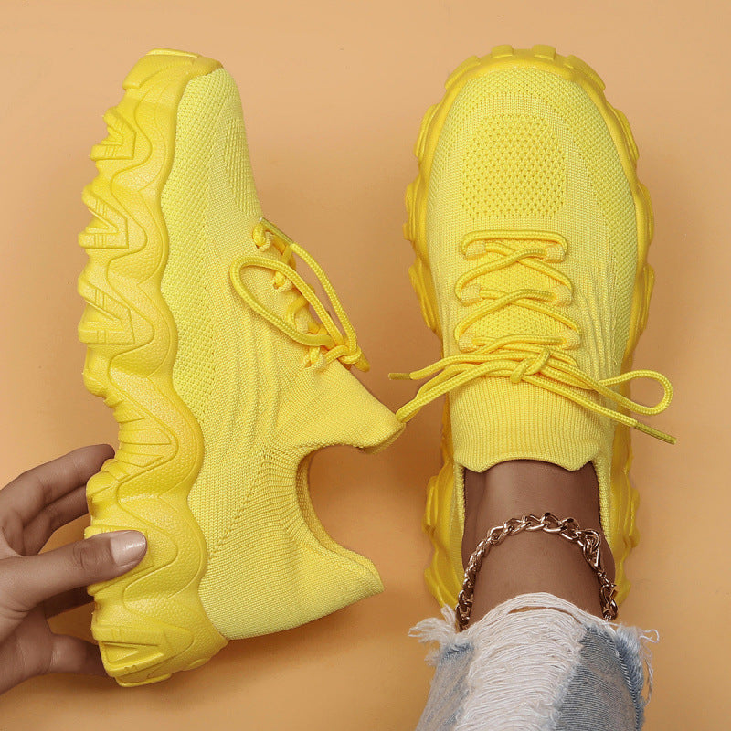 Nisa | Orthopaedic Stretch-Knit Sneakers For Hard & Long Working Days