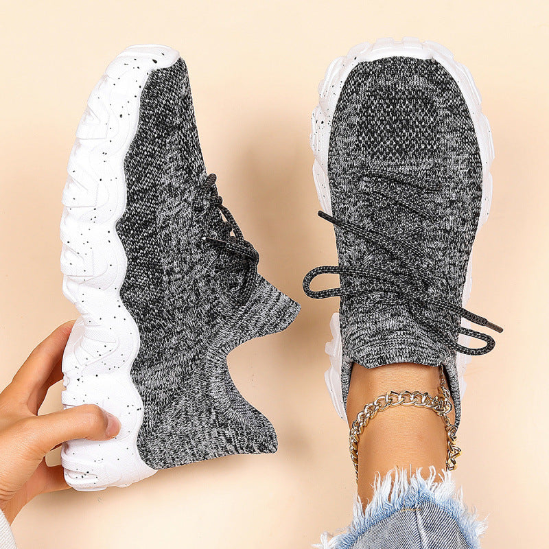 Nisa | Orthopaedic Stretch-Knit Sneakers For Hard & Long Working Days