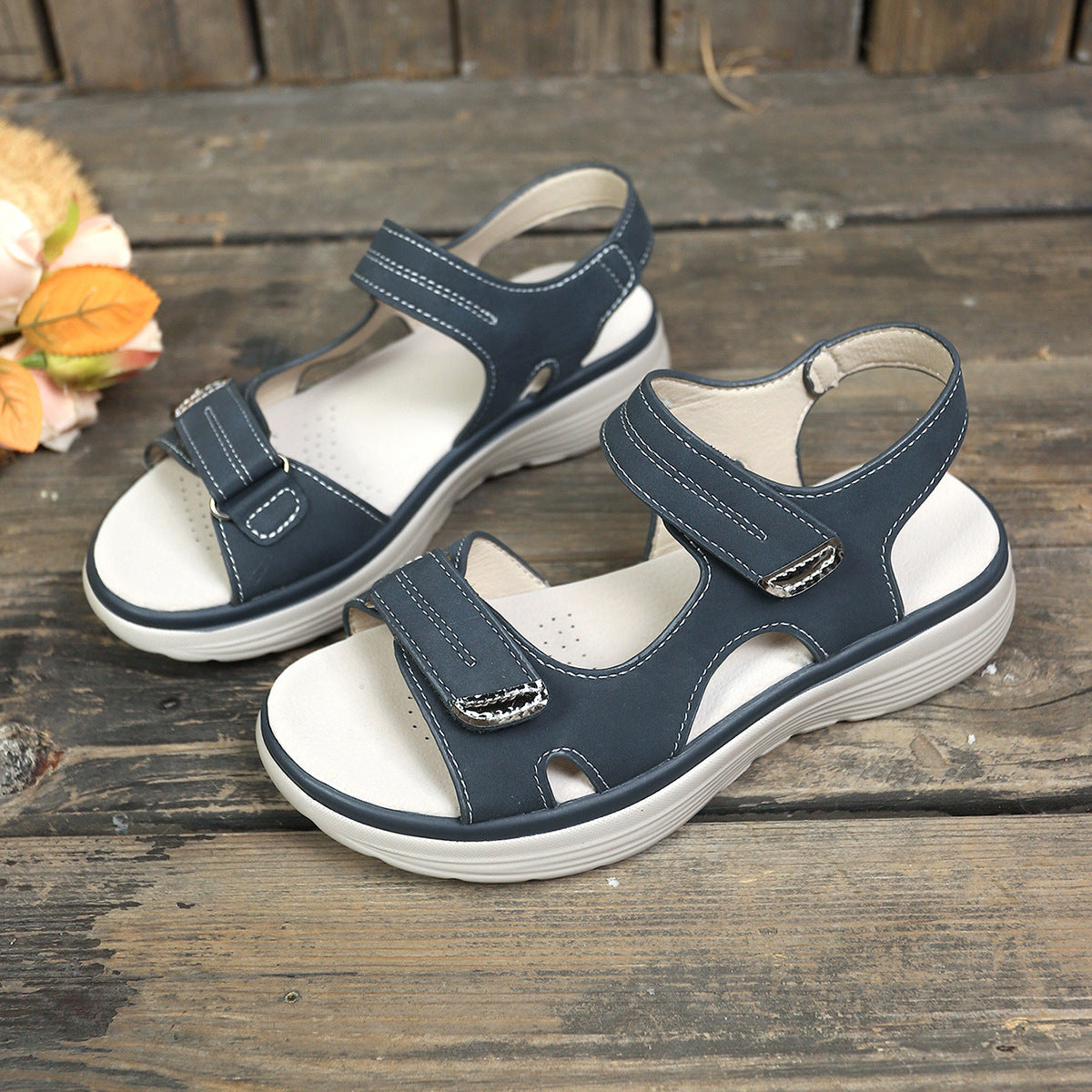 Mary | Orthopaedic wedge Comfortable Sandals