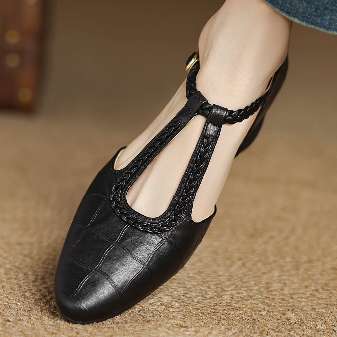 Katharina | Orthopaedic Leather Mary Janes