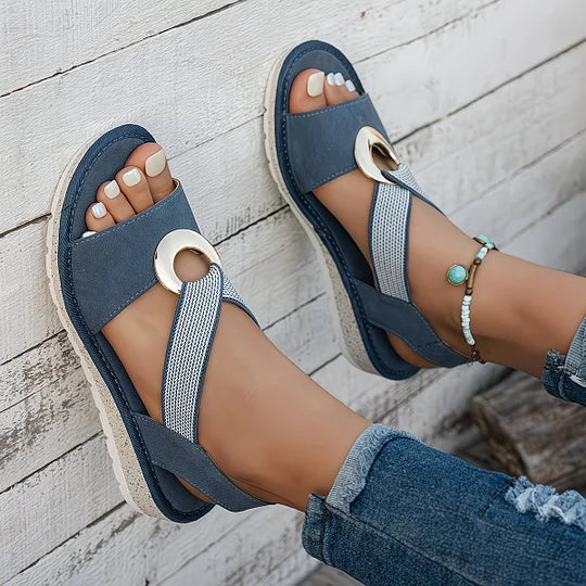 Elise | Elegant Adjustable Support Sandals