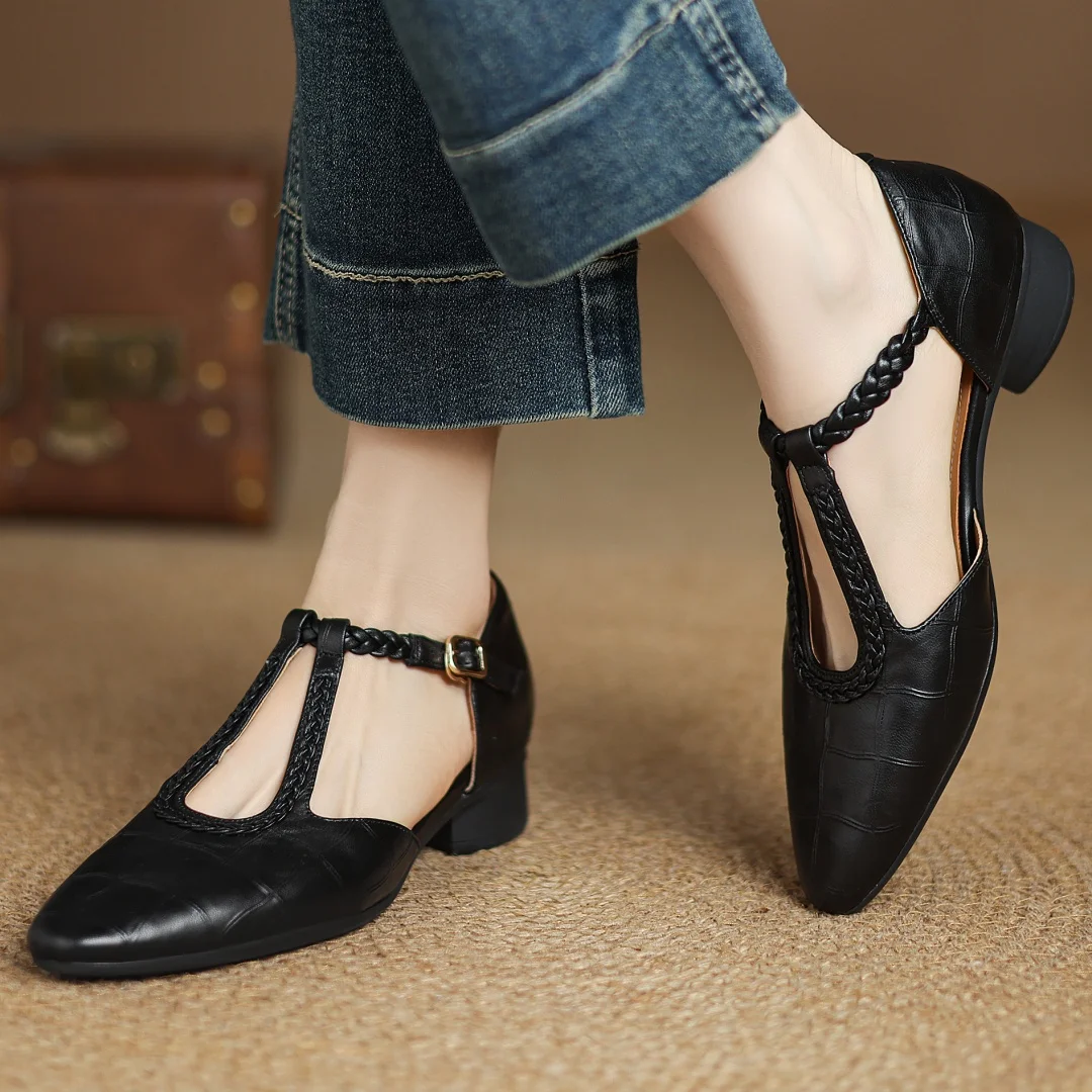 Katharina | Orthopaedic Leather Mary Janes