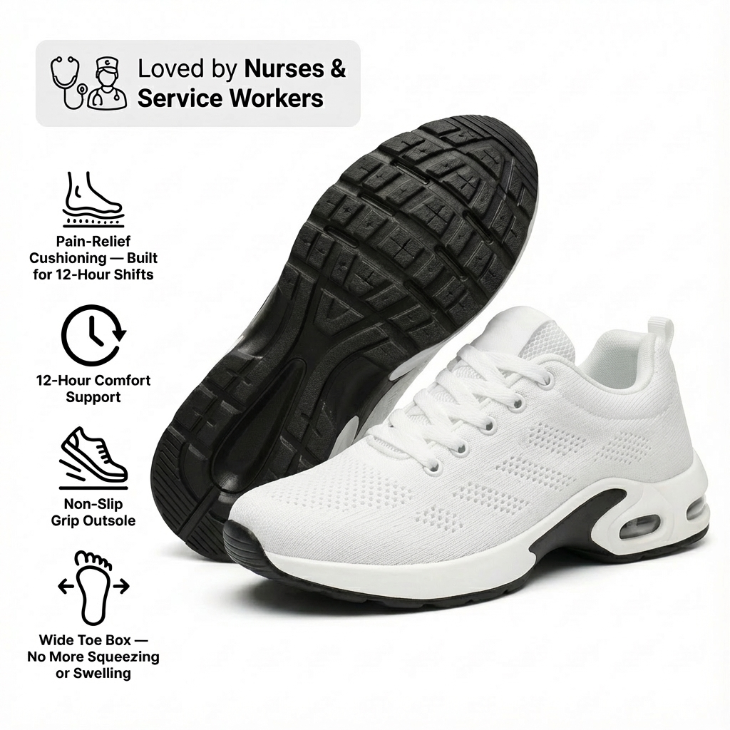 Orthora Pro | Ergonomic Shoes for All-Day Foot, Knee & Back Pain Relief