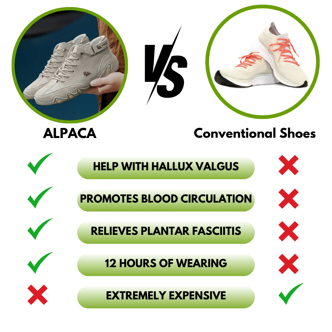 Alpaca | ergonomic, waterproof & pain-relieving leather barefoot shoe
