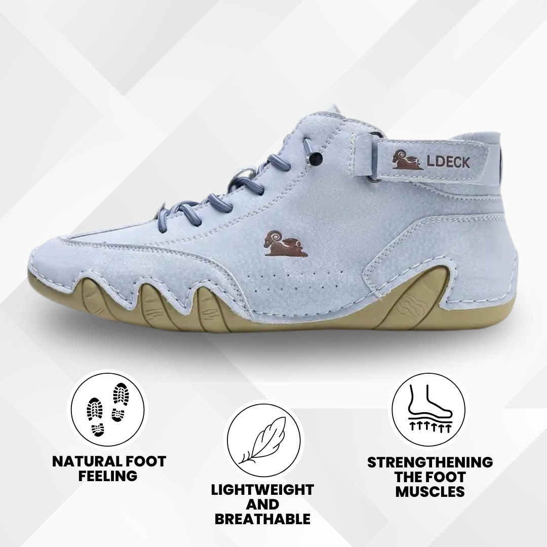 Alpaca | ergonomic, waterproof & pain-relieving leather barefoot shoe