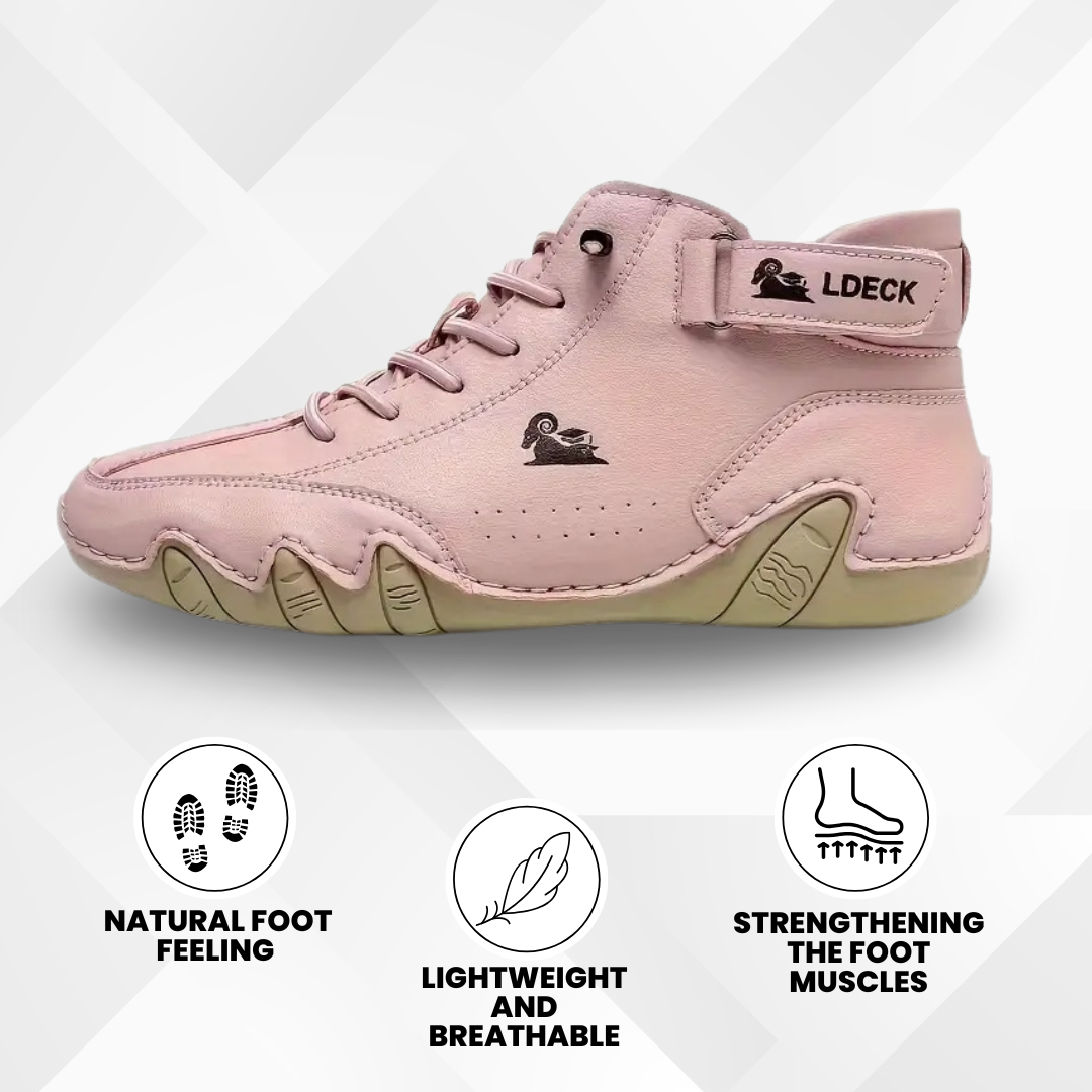 Alpaca | ergonomic, waterproof & pain-relieving leather barefoot shoe