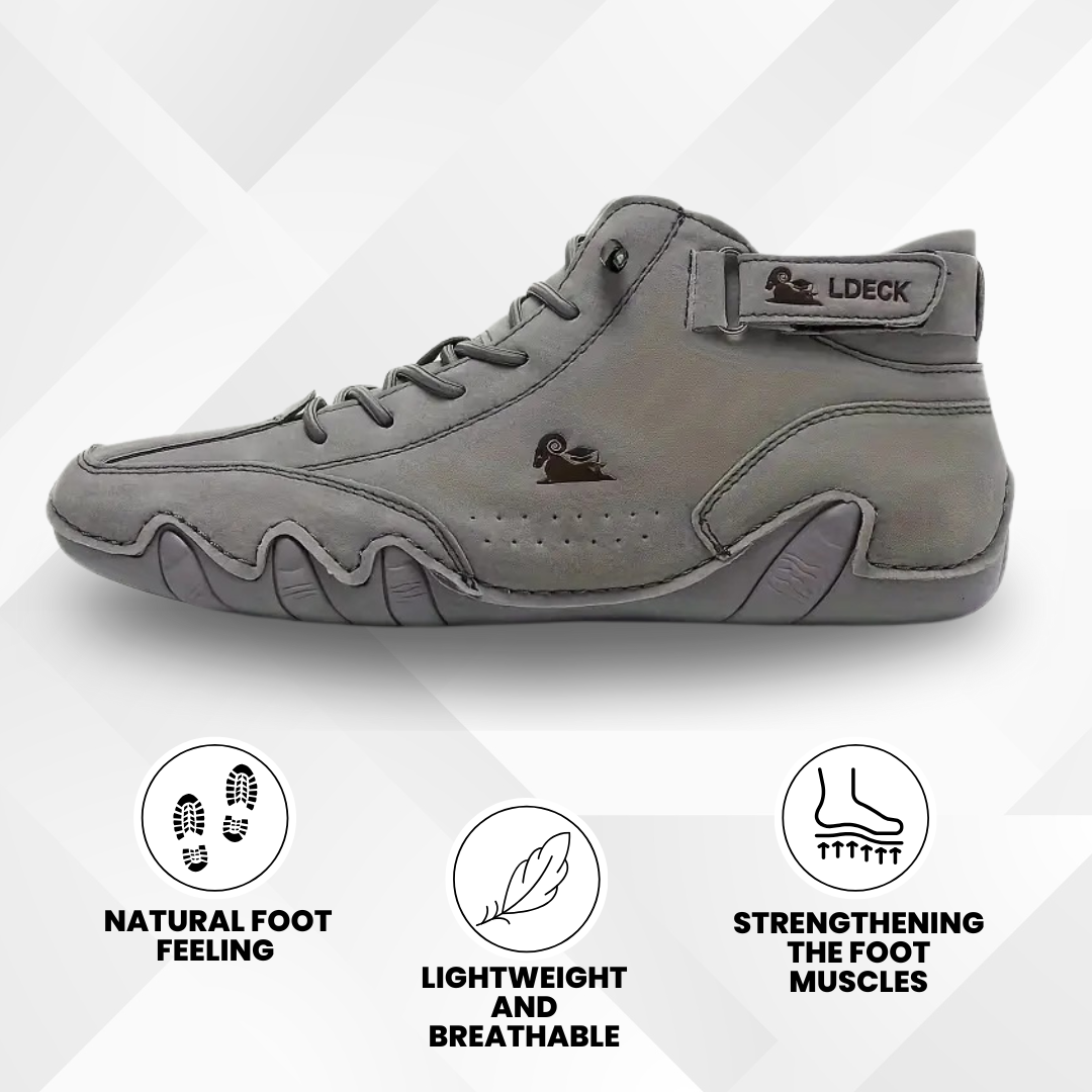 Alpaca | ergonomic, waterproof & pain-relieving leather barefoot shoe