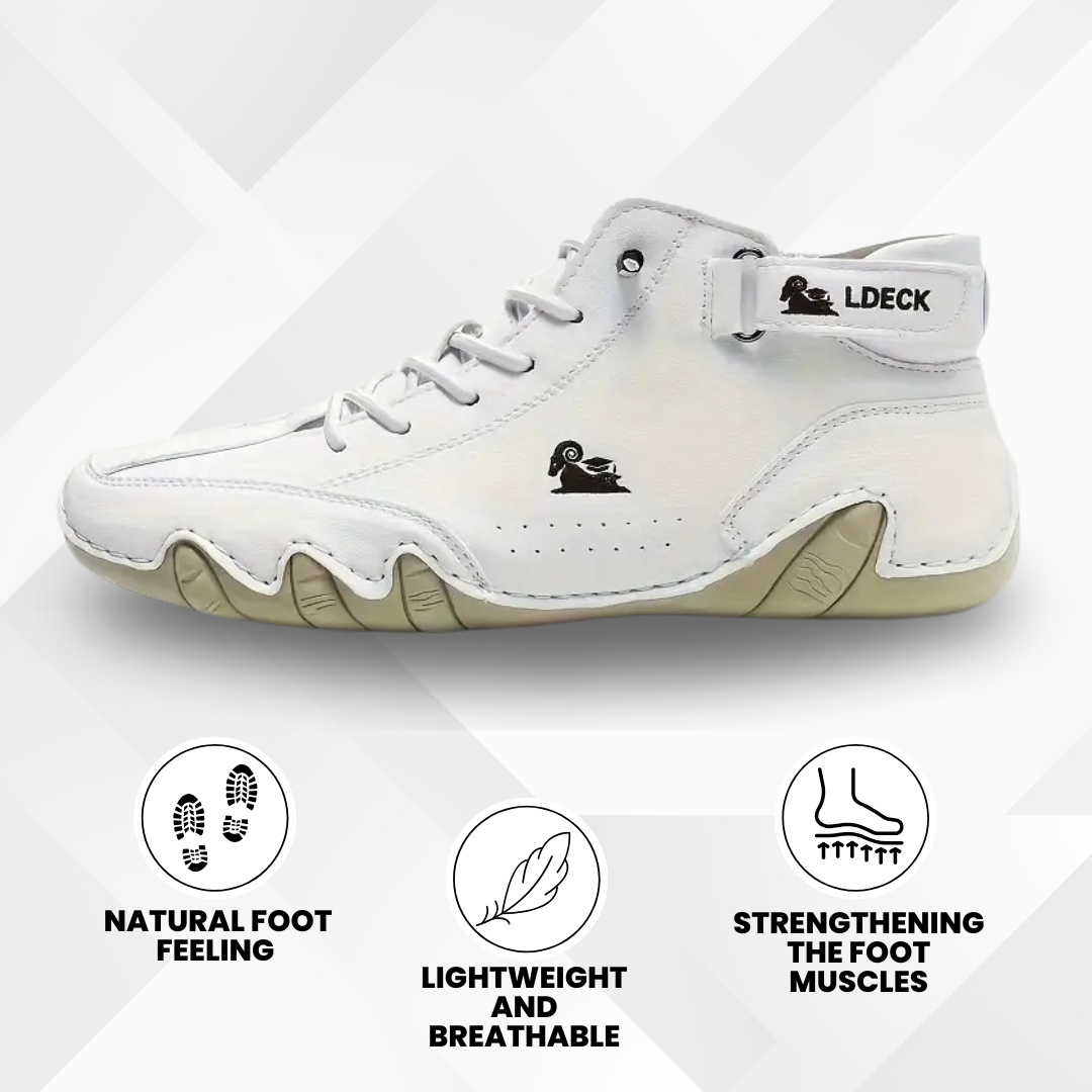 Alpaca | ergonomic, waterproof & pain-relieving leather barefoot shoe