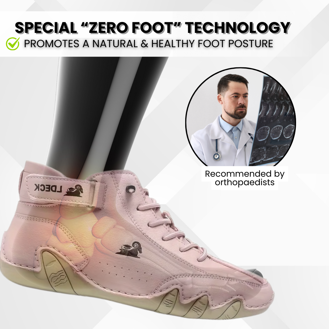 Alpaca | ergonomic, waterproof & pain-relieving leather barefoot shoe