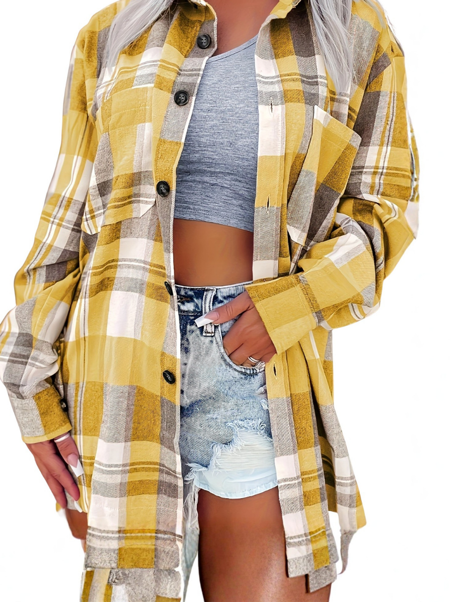 VALENTINA | Gingham Overshirt