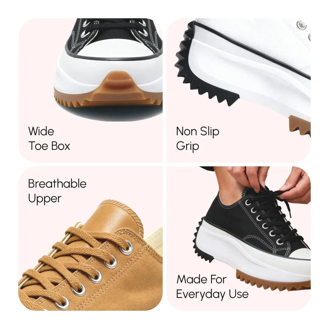 Diana | Stylish Orthopaedic Platform Sneakers