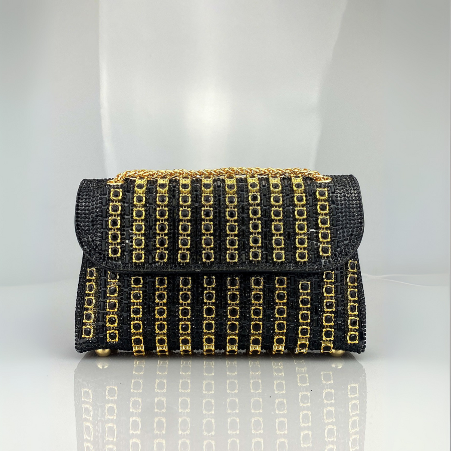 KLAUDIA | CHIC CHAIN DIAMOND SHOULDER BAG