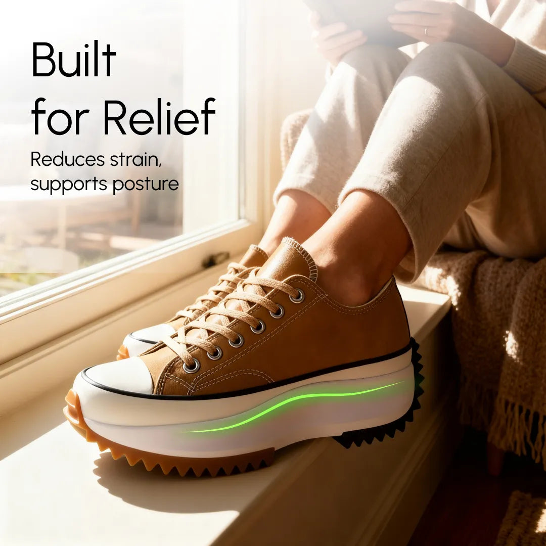 Diana | Stylish Orthopaedic Platform Sneakers