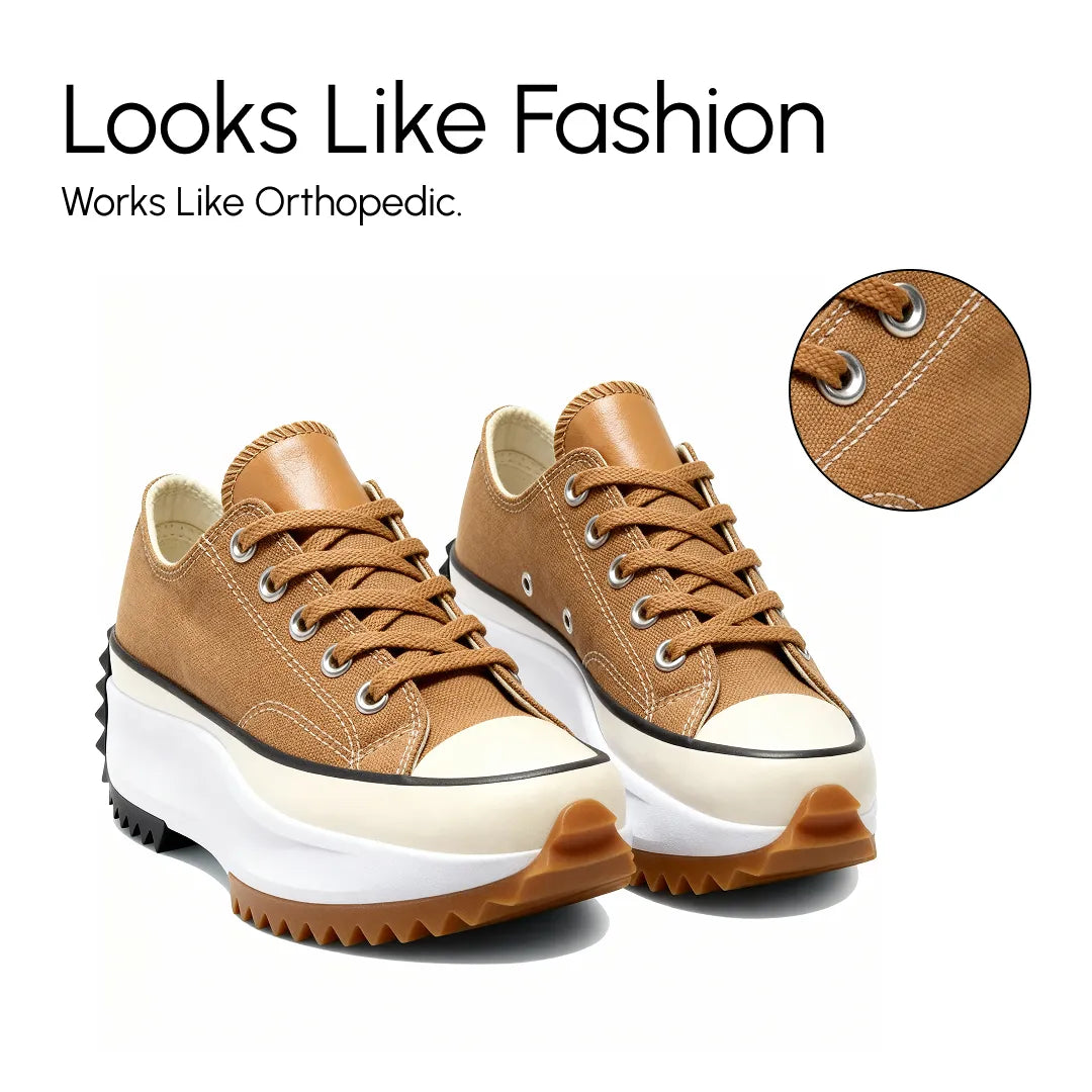 Diana | Stylish Orthopaedic Platform Sneakers