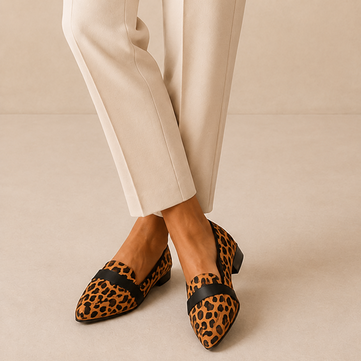 Harper | Classic Pointed Comfort Loafers
