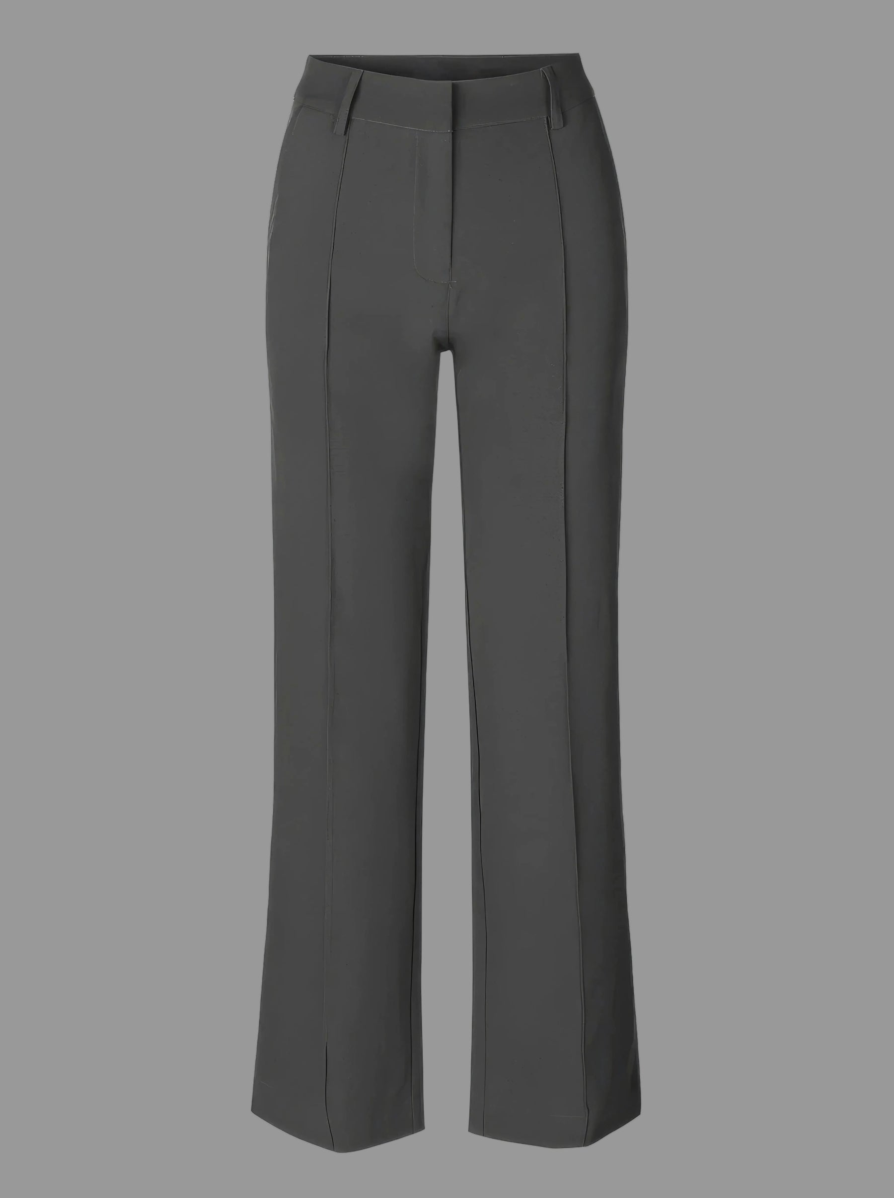Classic High Waist Wide Leg Trousers with Tailored Fit