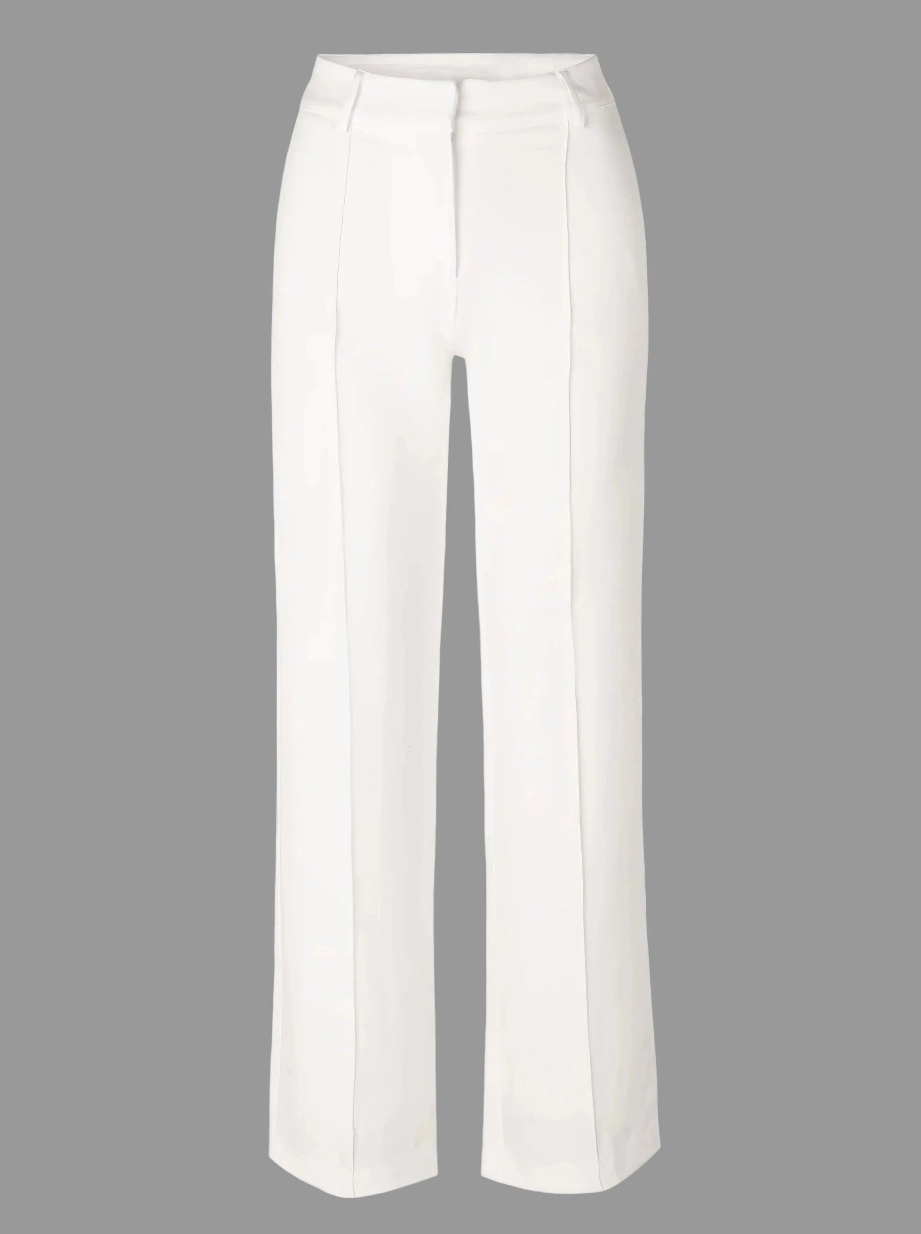 Classic High Waist Wide Leg Trousers with Tailored Fit