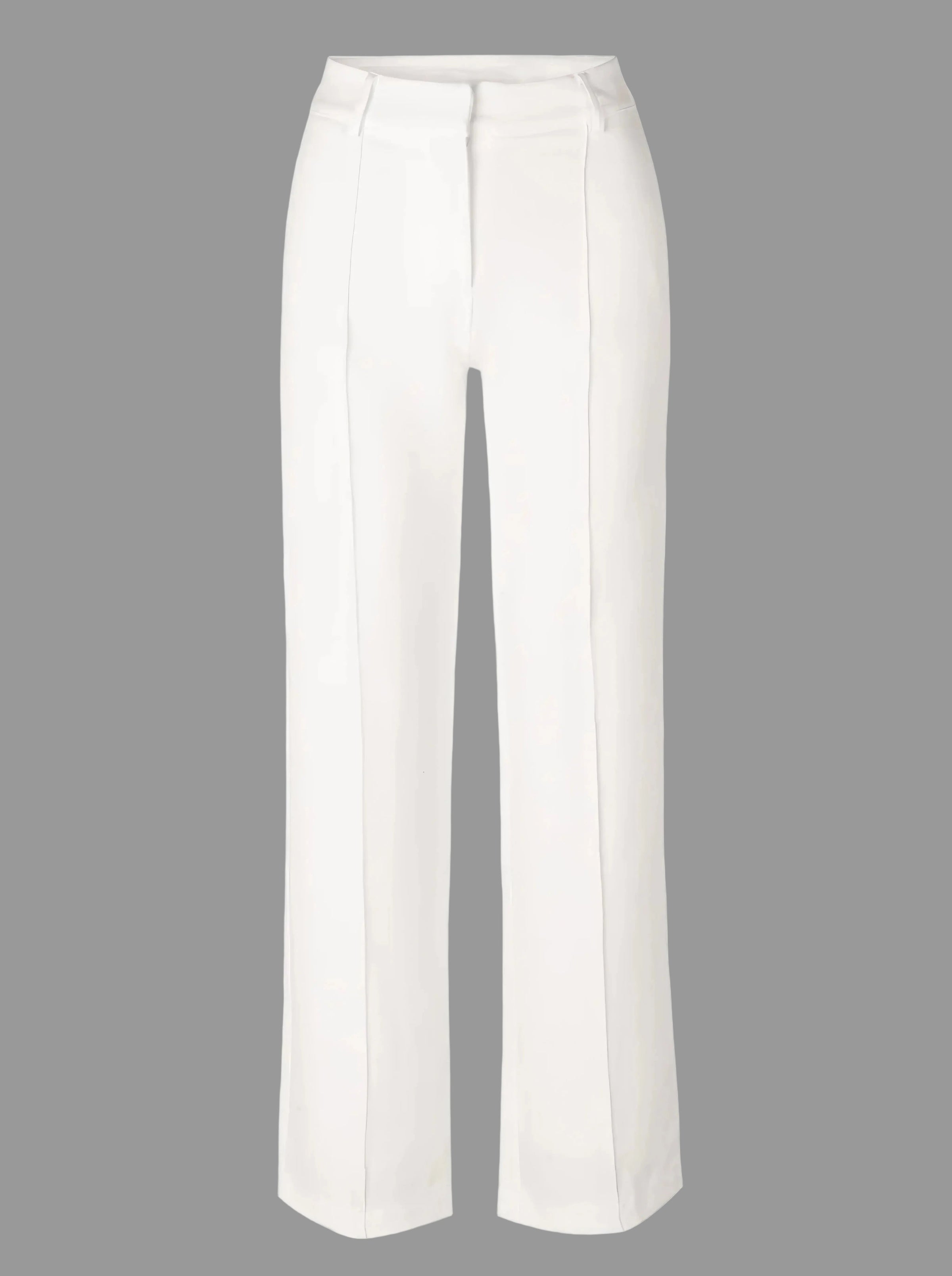 Classic High Waist Wide Leg Trousers with Tailored Fit