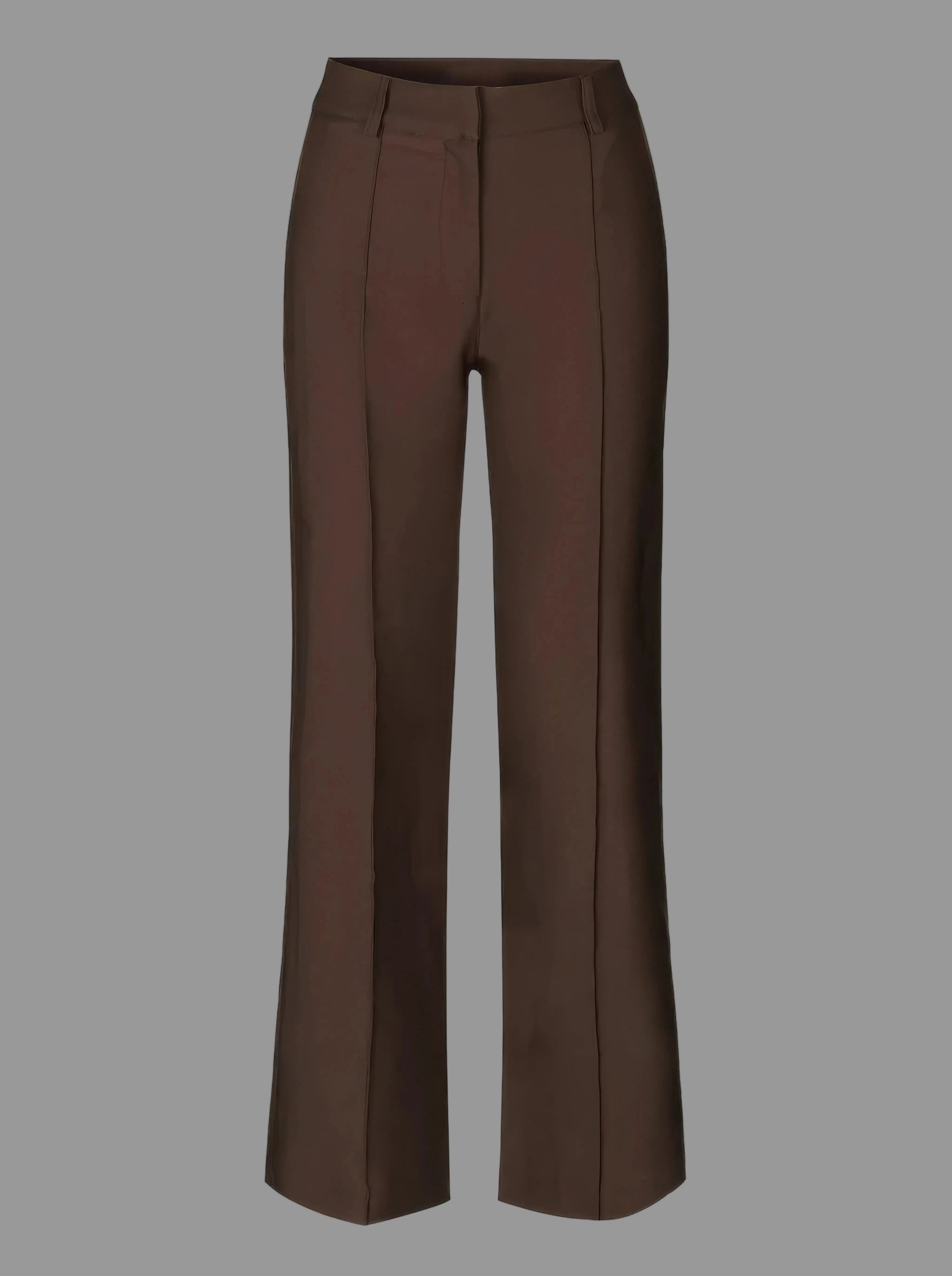 Classic High Waist Wide Leg Trousers with Tailored Fit