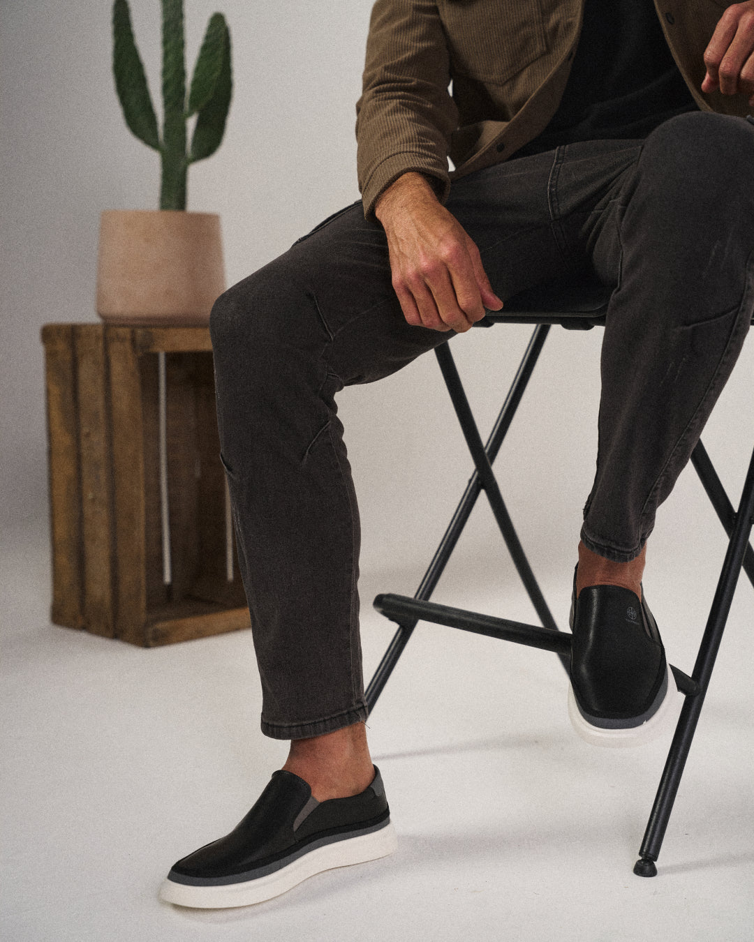 William | The Leather Slip-On Shoes