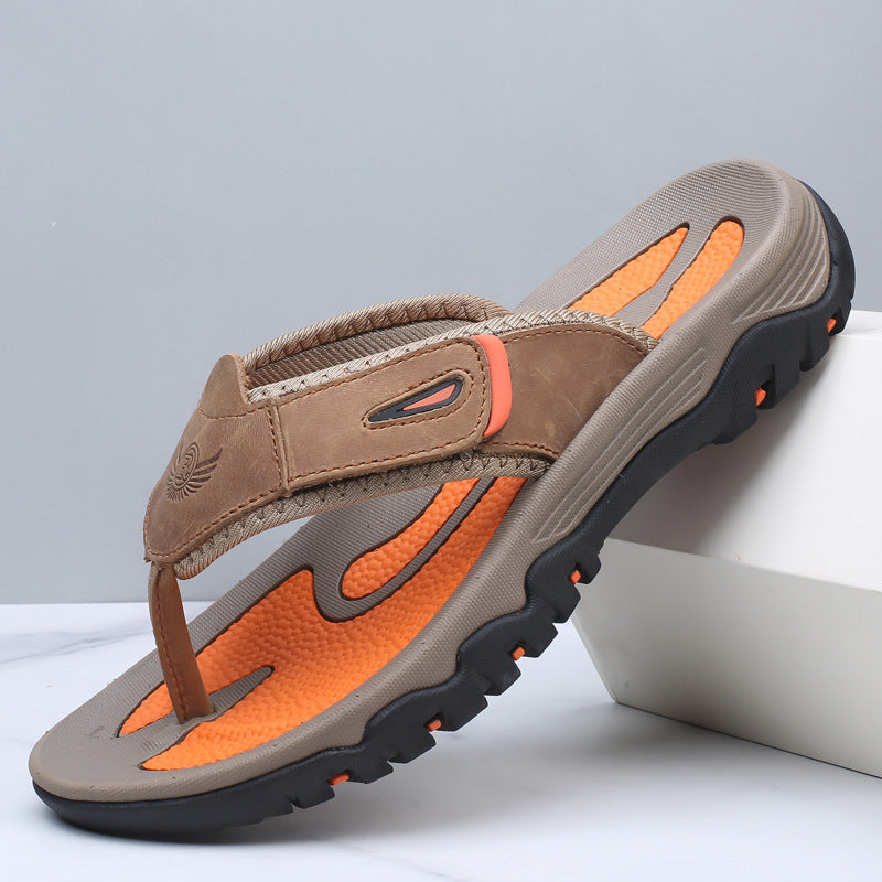 Mason | hand-stitched leather sandal