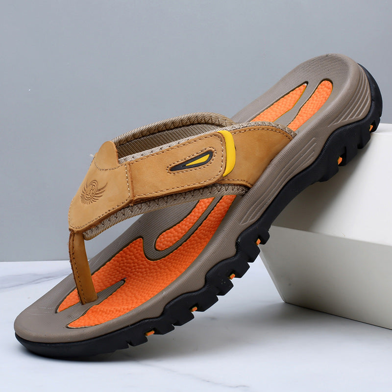 Mason | hand-stitched leather sandal