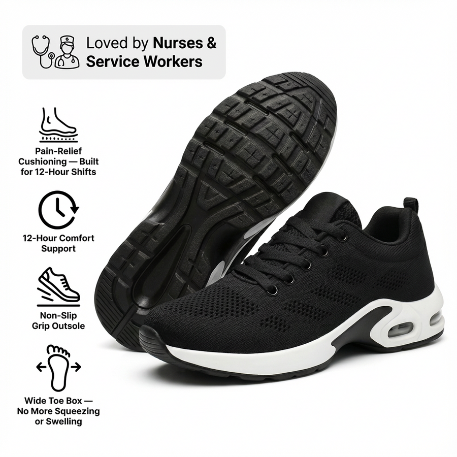Orthora Pro | Ergonomic Shoes for All-Day Foot, Knee & Back Pain Relief