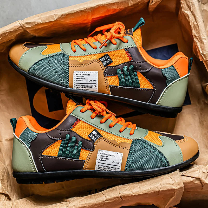 Vincent | Patchwork Street Sneakers
