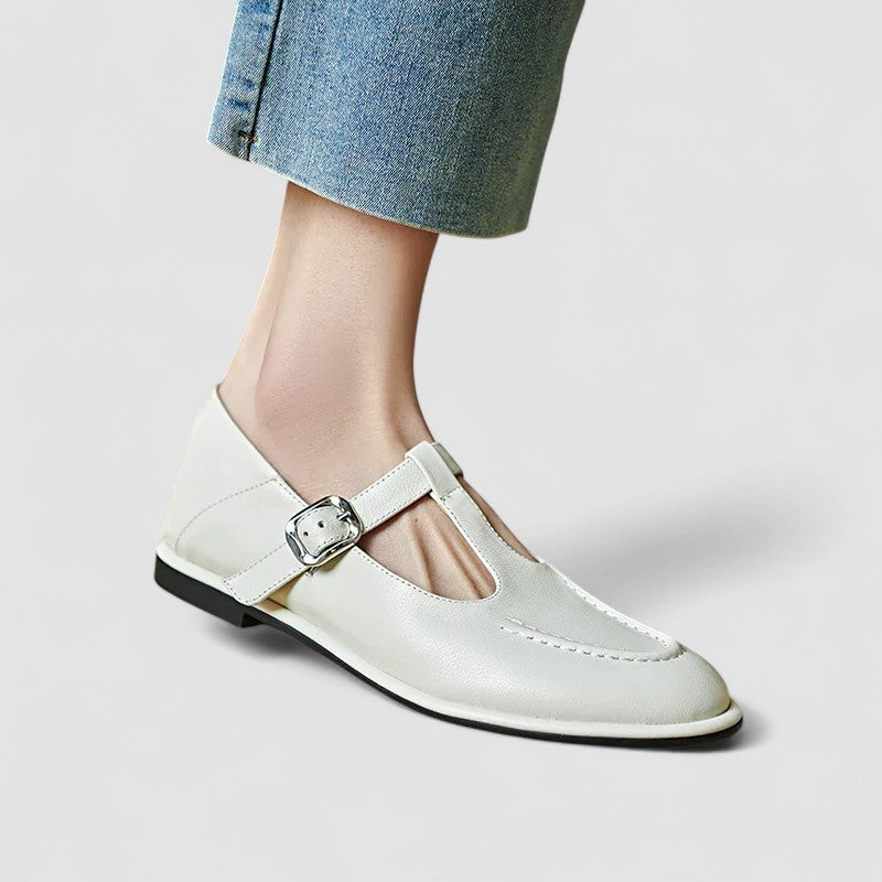 Camila | Orthopaedic Mary Jane Shoes With Low Heel