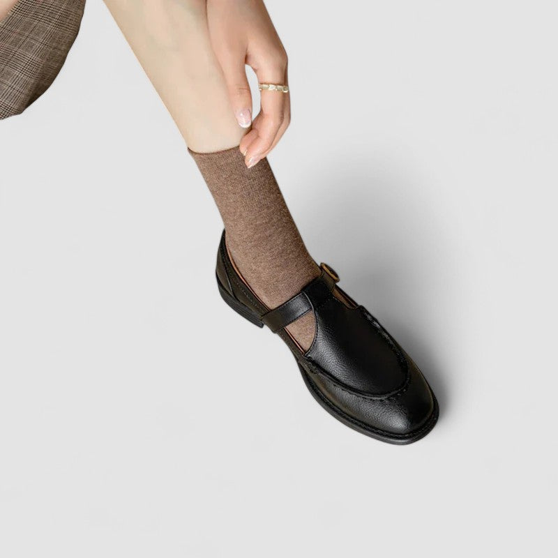 Avery | Square Toe Mary Jane Orthopaedic Shoes
