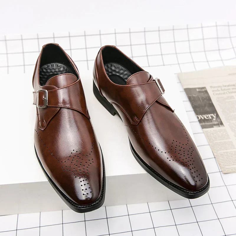 Ashford | Elegant Dress Shoes with a Strap