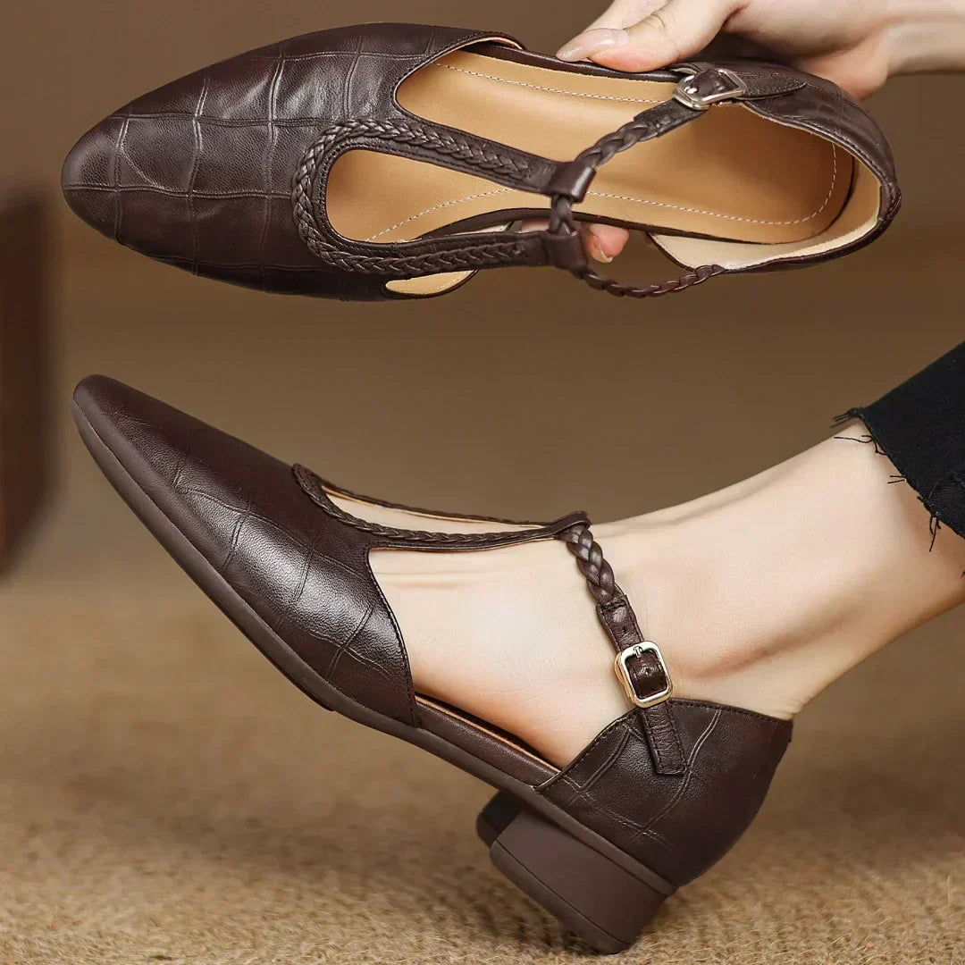 Katharina | Orthopaedic Leather Mary Janes