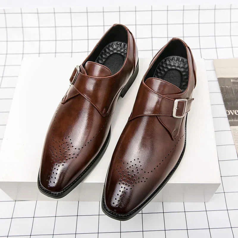 Ashford | Elegant Dress Shoes with a Strap