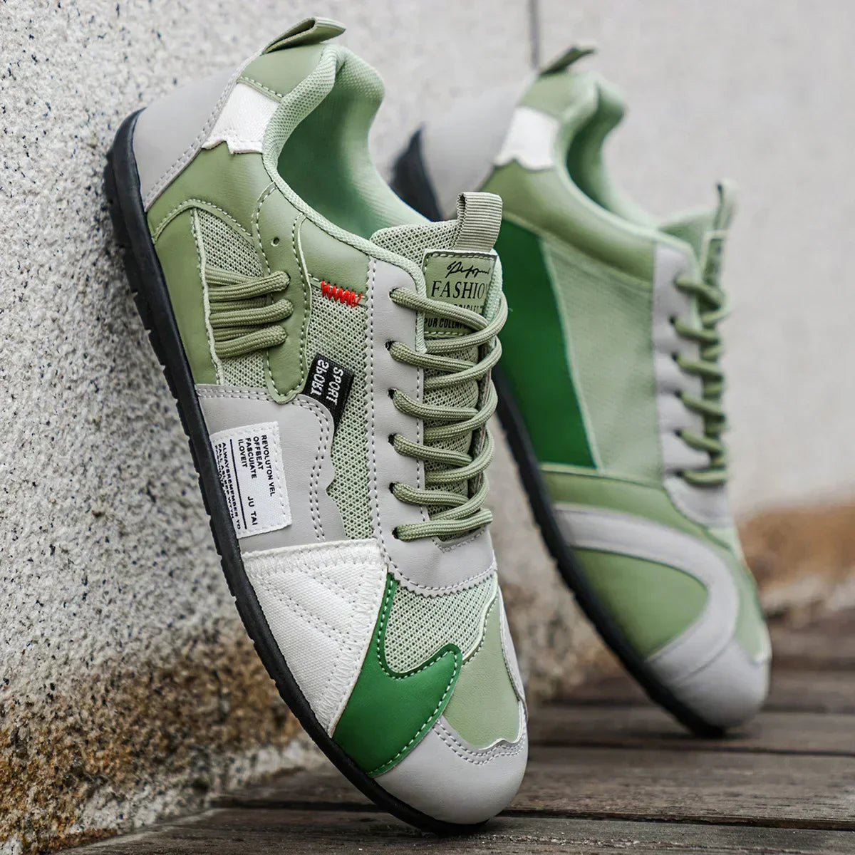 Vincent | Patchwork Street Sneakers