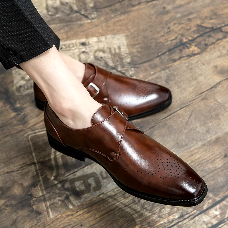 Ashford | Elegant Dress Shoes with a Strap