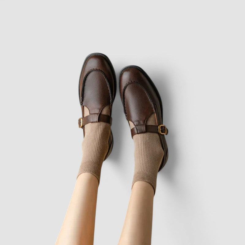 Avery | Square Toe Mary Jane Orthopaedic Shoes
