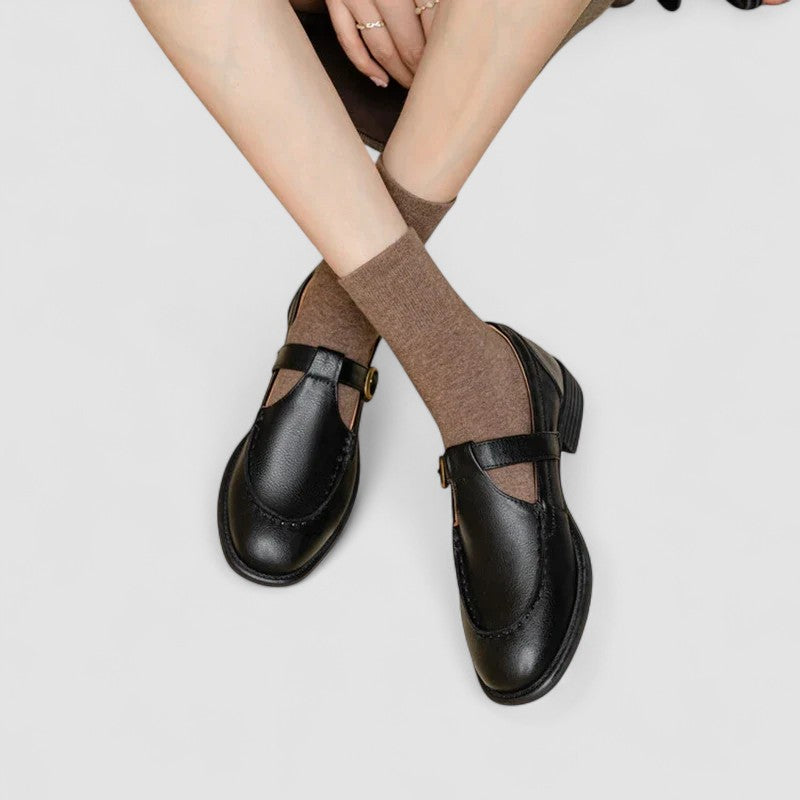 Avery | Square Toe Mary Jane Orthopaedic Shoes