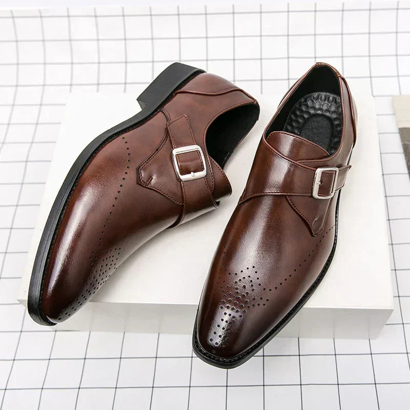 Ashford | Elegant Dress Shoes with a Strap