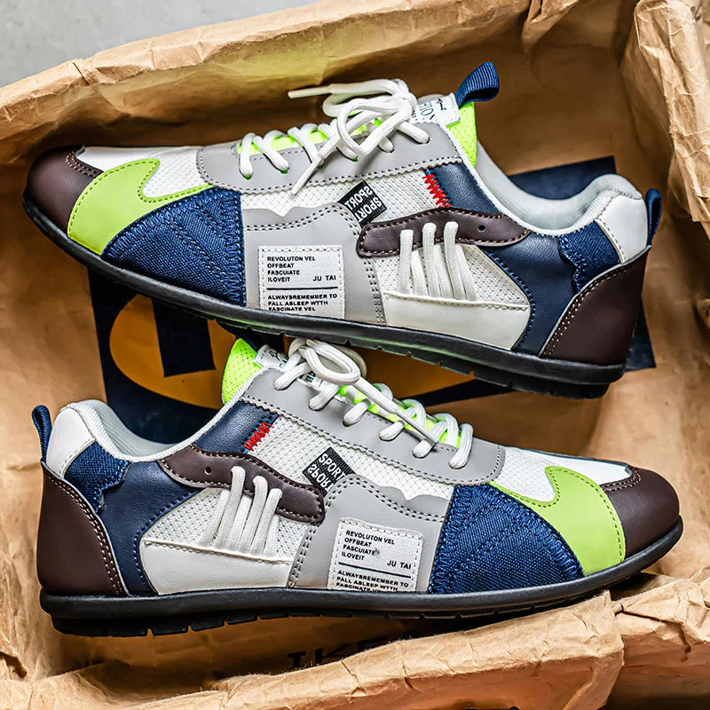 Vincent | Patchwork Street Sneakers