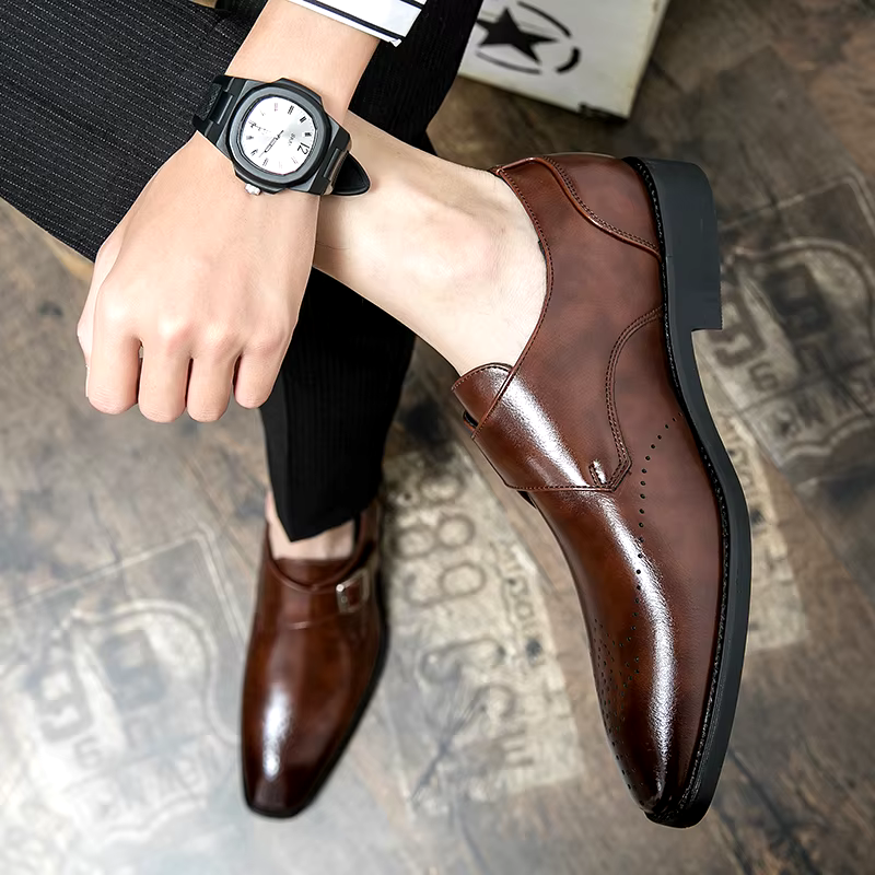 Ashford | Elegant Dress Shoes with a Strap