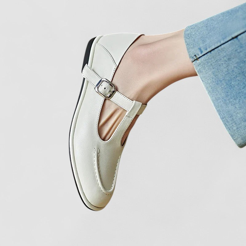 Camila | Orthopaedic Mary Jane Shoes With Low Heel