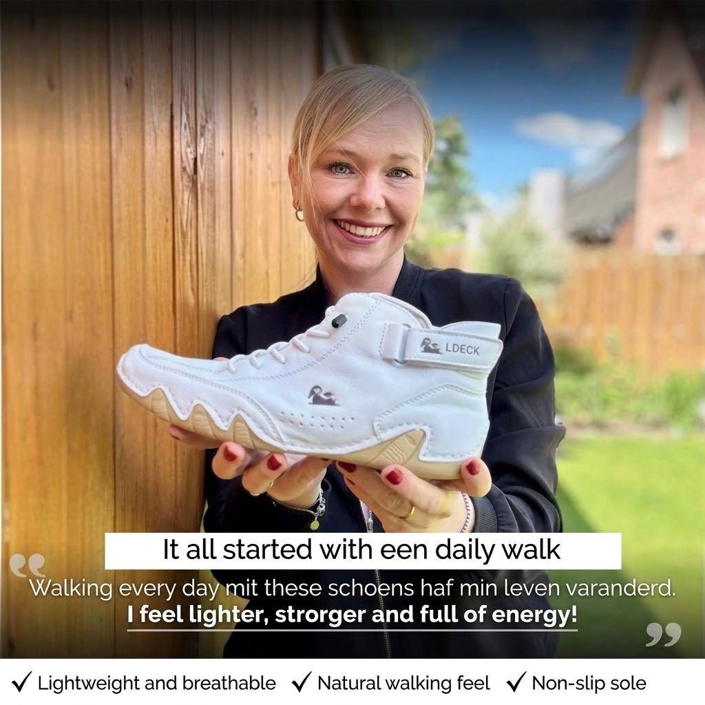 Alpaca | ergonomic, waterproof & pain-relieving leather barefoot shoe